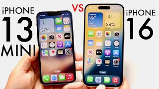 iPhone 16 Vs iPhone 13 Mini Comparison Review [upl. by Gazo]