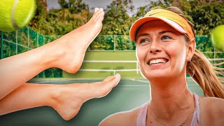 The most beautiful tennis players’s Feet in the world in history [upl. by Gildus139]