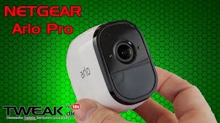 Netgear Review  Arlo Pro  Et trådløst øje i natten  Tweakdk [upl. by Jun]