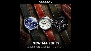 Torgoen T44  A Tactical Chronograph Built for Adventure [upl. by Xanthe]