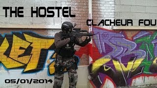 Airsoft game CQB THE HOSTEL SMG 8 WE G39 WE GLOCK 17 MARUI FR [upl. by Palermo]