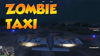 GTA 5 PC MODS  ZOMBIE TAXI [upl. by Revart]