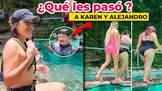 LOS CHORROS EN EL SALVADOR 🇸🇻  😱ALEJANDRO y KAREN sufren OLA de CALOR 🌞  🤔 ¿cual fue el motivo😅 [upl. by Leonardo]