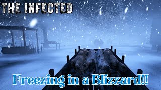 A BLIZZARD HITS OUR PARADISE HOMEE08The Infected [upl. by Vigen547]