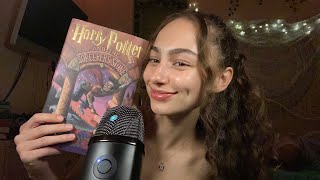 ASMR  Reading You To Sleep Harry Potter Ch12 [upl. by Ydollem168]