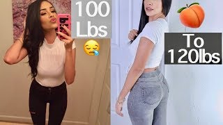 How I finally gained weight Shocking before amp After Pics [upl. by Tallia]