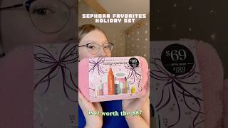 holiday sephora favorites set unboxing 🪞✨💄 [upl. by Hyde833]