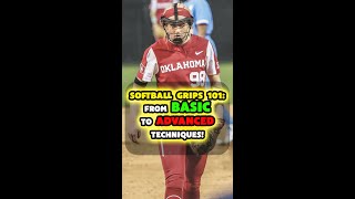 softball grips 101 from basic to advanced techniques [upl. by Annaillil]