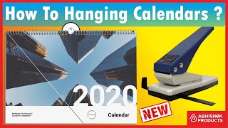 📅 Calendar D Cut Machine For Making Hanging Calendars  AbhishekIDcom [upl. by Ramses]