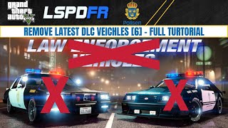 Hur du TAR BORT NYA DLC POLISBILAR 6 BILAR från LSPDFR  GTA 5  Snabbguide 2024 [upl. by Nesline]