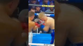 UpClose Oscar Valdez fires in punishing uppercut versus Liam Wilson boxing boxeo [upl. by Querida]