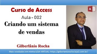 Curso de Access Aula 02  Criando os formulários e botões [upl. by Annawahs928]