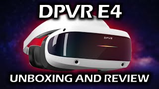 The BEST Budget PCVR Headset  DPVR E4 Unboxing and Review [upl. by Milda]