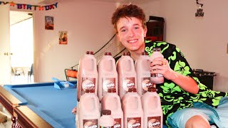 17L OF CHOC MILK amp TIKTOK FAMOUS [upl. by Reh]