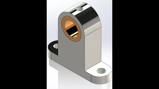 Experimental Four Cylinder Steam Engine With A Rocking Crosshead Part 5  Crankshaft Bearing [upl. by Shrier]