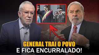 ALEXANDRE GARCIA RASGA O VERBO APÓS GENERAL TRAI O POVO E LULA CHOCAR O MUNDO EM DEFESA DE MADURO [upl. by Oyr]