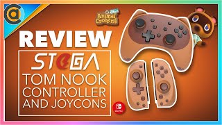 REVIEW Tom Nook Animal Crossing Pro Controller and Joycon alternative from Stoga [upl. by Loggia]