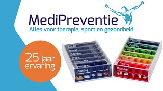 Anabox 7 dagen pillendoos  Pillendoosjes week  Medicijndoos  Pillenbox  Pill box  MediPreventie [upl. by Terri]