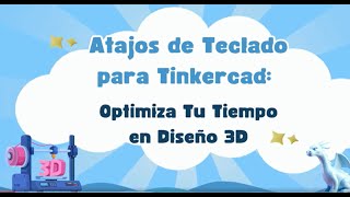 TINKERCAD ATAJOS DE TECLADO [upl. by Ynahpit]