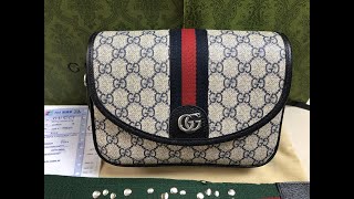 Original Gucci Ophidia GG Small Bag HD Unboxing [upl. by Duthie]