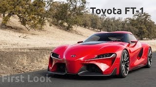 Toyota FT1  First Impressions  World Premiere at NAIAS 2014 [upl. by Mathi743]