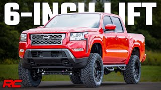 2022 Nissan Frontier 6inch Suspension Lift kit [upl. by Nevi]