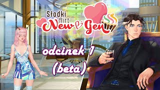 Nowa gra od Beemoov🧁Słodki flirt NEW GEN🧁wersja beta  odcinek 1 [upl. by Milda961]