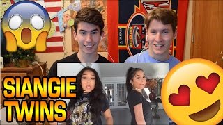 Reacting to SIANGIE TWINS [upl. by Hungarian]