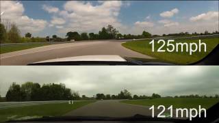 Slicks VS Street Tires on Track [upl. by Aicirtel504]