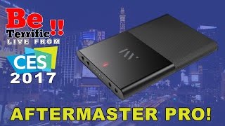 AfterMaster Pro Personal ReMastering Device at CES 2017 on BeTerrific [upl. by Annoved708]