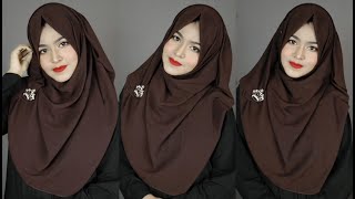 How I wear Short Chiffon Hijab with Full Chest amp Back Coverage [upl. by Eicaj285]