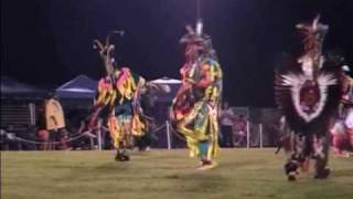 Cherokee Pow Wow 2010  Old Style Grass special song 3 [upl. by Elyod]