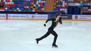 Mark Kondratiuk SP Moscow Championship among Juniors 2020 Марк КОНДРАТЮК [upl. by Nalepka458]