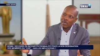 100 BENIN DU 27 09 17  RECOURS EN INCONSTITUTIONNALITE NON DESIGNATION DES MEMBRES DU COS [upl. by Lias]