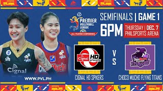 CHD vs CMF  Game 1  BO3  Semifinals  2023 PVL AllFilipino Conference II [upl. by Nnahtur]