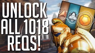 How Long Does It Take To Unlock ALL REQs Halo 5 [upl. by Nroht]