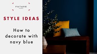 Navy blue paint and decorating ideas [upl. by Alysoun300]