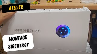 Mise en service dun système solaire autonome SIGENERGY à latelier [upl. by Amalie]