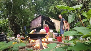 Traditional Filipino cooking for Birthday Celebration [upl. by Ylen]