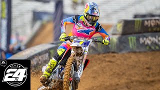 SMX Playoffs Round 2 Texas Review Chase Sextons comments  Title 24  Motorsports on NBC [upl. by Zetnas]