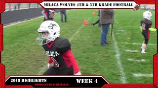 Milaca Wolves Football 2018 Week 4 [upl. by Aime567]