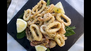 Calamari gratinati al forno [upl. by Asiil]