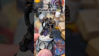 Maugan Ra wip 🎨warhammer40k eldar mauganra oldendemonwip spoontasticminis [upl. by Aronoh]