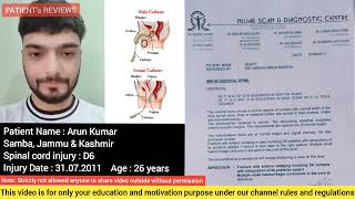 Spinal Injury D6 Recovery Expert Tips amp CatheterFree Journey  विशेषज्ञ सलाह [upl. by Nostrebor]