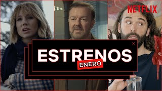 Los ESTRENOS de ENERO 2022  Netflix España [upl. by Annid]