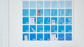 Large DIY calendar [upl. by Rolyab]