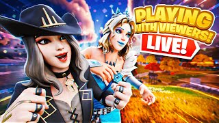 🔴 LIVE  Playing FORTNITE CHAPTER 5 JOINABLE SQUADS BR WITH VIEWERS [upl. by Weissman]