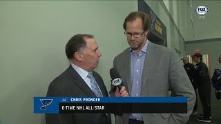 Chris Pronger tells John Kelly his thoughts on BieberBinnington matchup [upl. by Caputo]