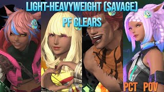 FFXIV Dawntrail  AAC LightHeavyweight PF Savage  PCT PoV [upl. by Janifer]