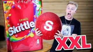 GRÖßTER Skittles der WELT  😱 24000 KALORIEN  5 KILO II RayFox [upl. by Ateekan359]